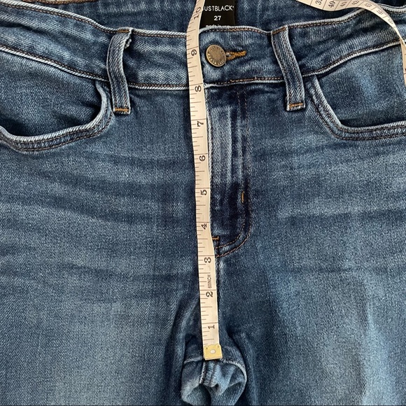 Just Black Medium Blue Skinny Denim Size 27 - Picture 11 of 11